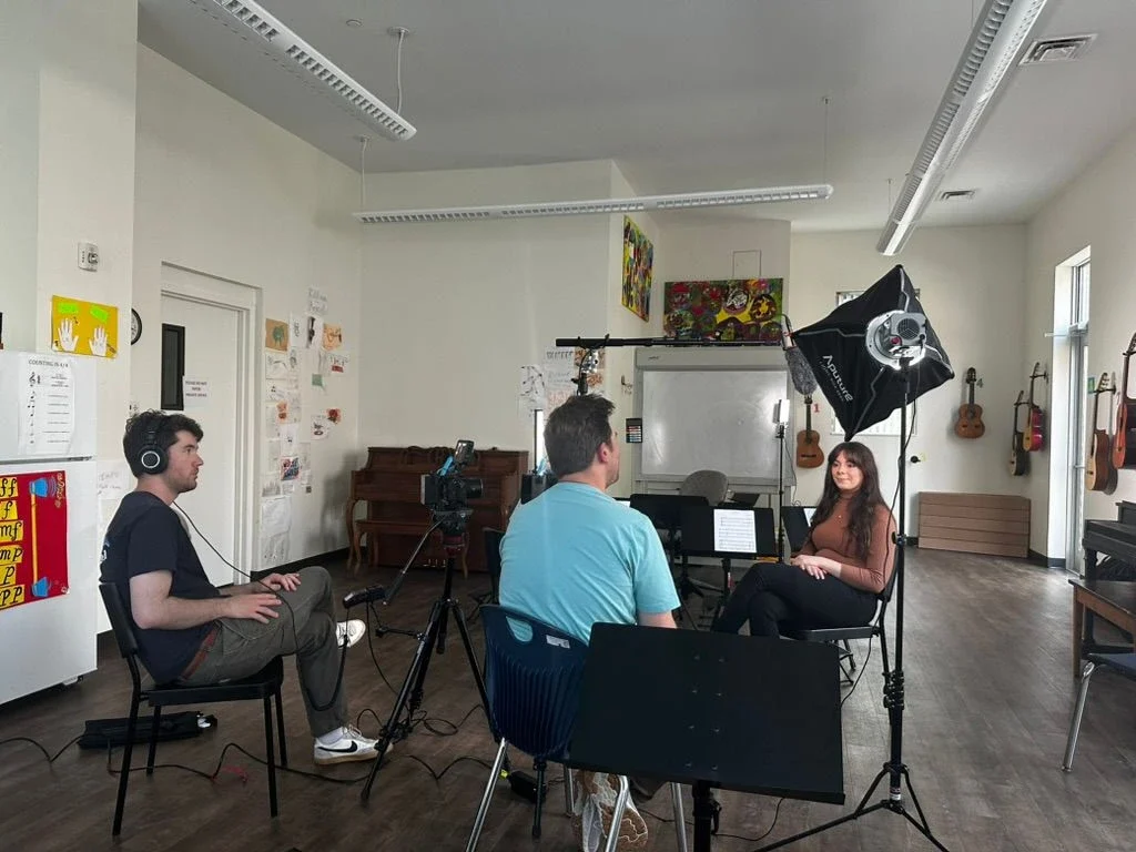 Kithara Project received significant funding to produce a program-wide promotional video. Sky Sabin Productions is interviewing Boston instructor, Ceili Connors. June 2024