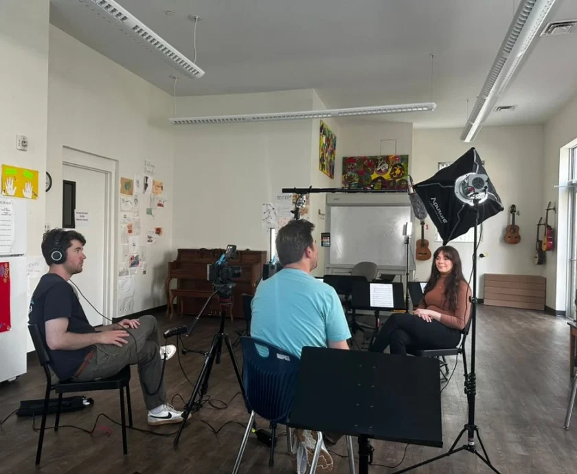 Kithara Project received significant funding to produce a program-wide promotional video. Sky Sabin Productions is interviewing Boston instructor, Ceili Connors. June 2024