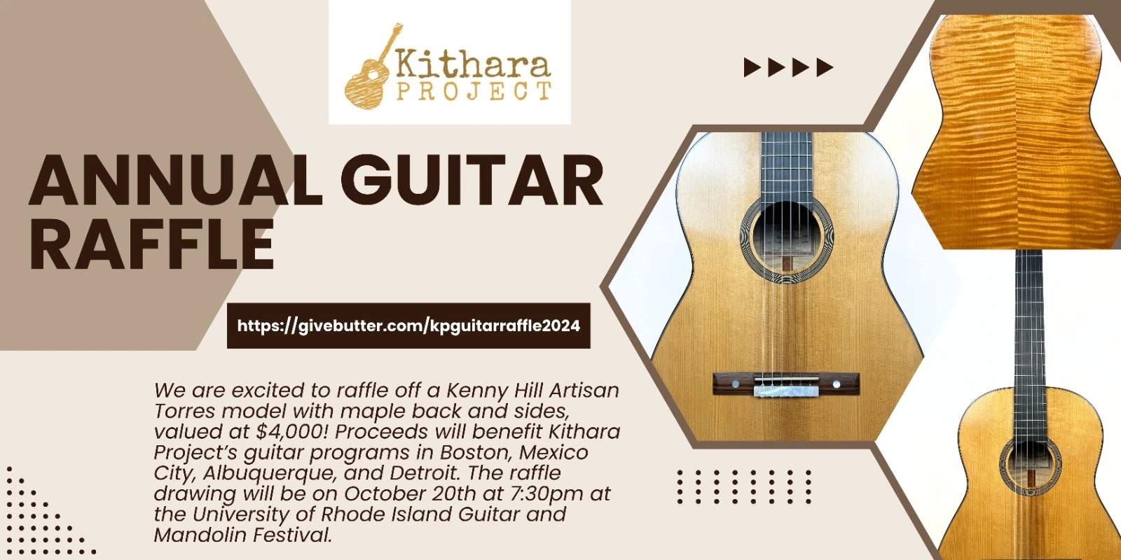 Annual Guitar Raffle 2024